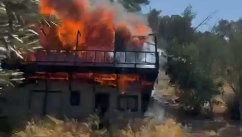 Bodrum'da Yangın Alarma Geçirdi: Ekipler Hızla Müdahale Etti
