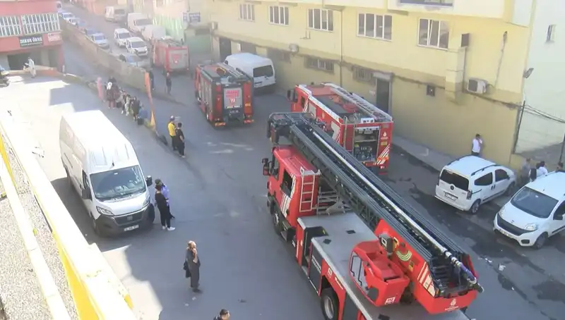 İstanbul'da Tekstil Atölyesinde Çıkan Yangın, Büyük Korku Yarattı!