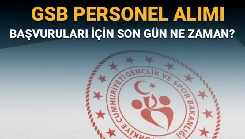 Gençlik ve Spor Bakanlığı Personel Alımı Başvuruları için Son Gün Yaklaşıyor