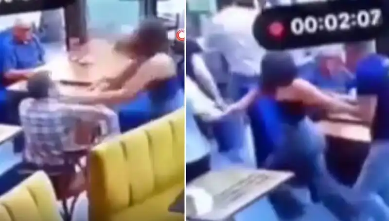Dikkat Çeken Olay: Garsona Tokat, Sonrası Tekme Tokat Dayak