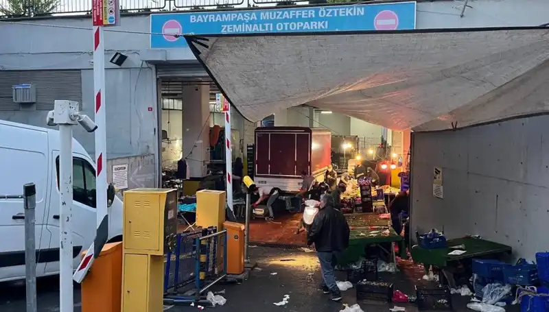 Biber Gazı Pazar Yerinde Panik Yarattı: Alışveriş Hızla Sona Erdi