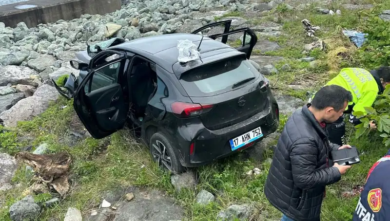 Karadeniz Sahil Yolu'nda Meydana Gelen Kazada Bir Kişi Hayatını Kaybetti