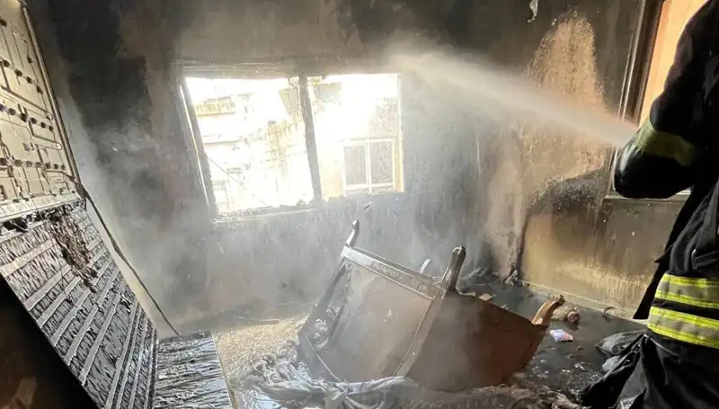 Mersin'deki Apartman Dairesinde Korkutan Yangın: Olayın Detayları