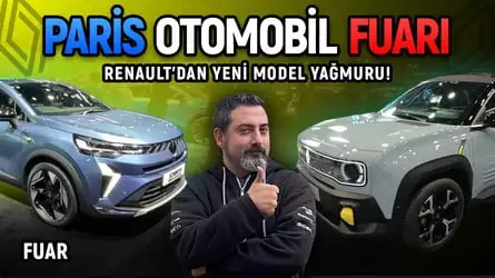 Paris Otomobil Fuarı’nda Renault’dan Yeni Elektrikli Model ve Sürdürülebilir Vizyon